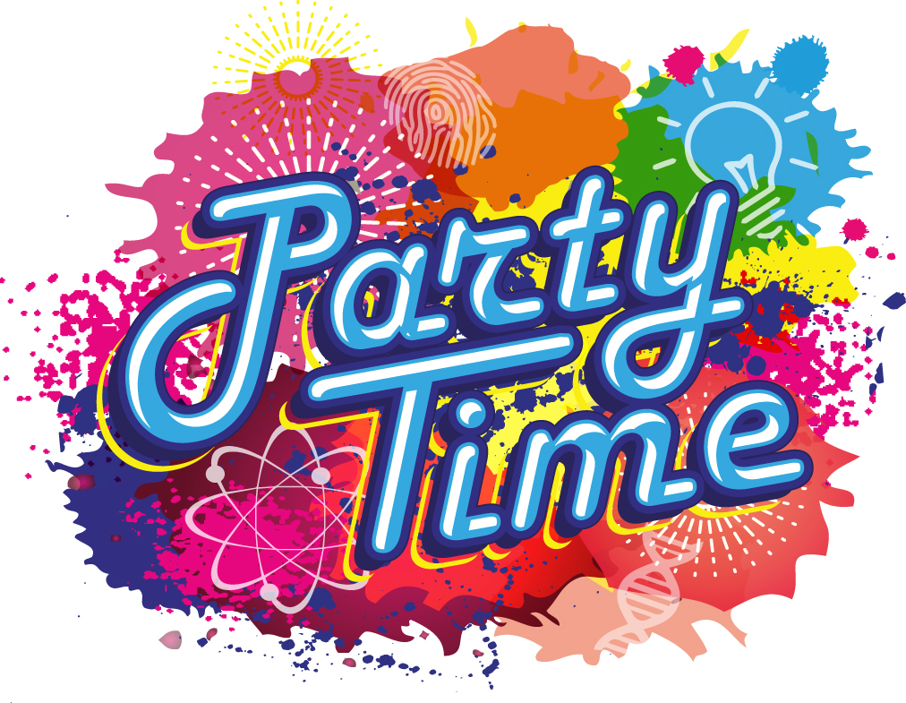 Party Time Logo Ossining Public Library